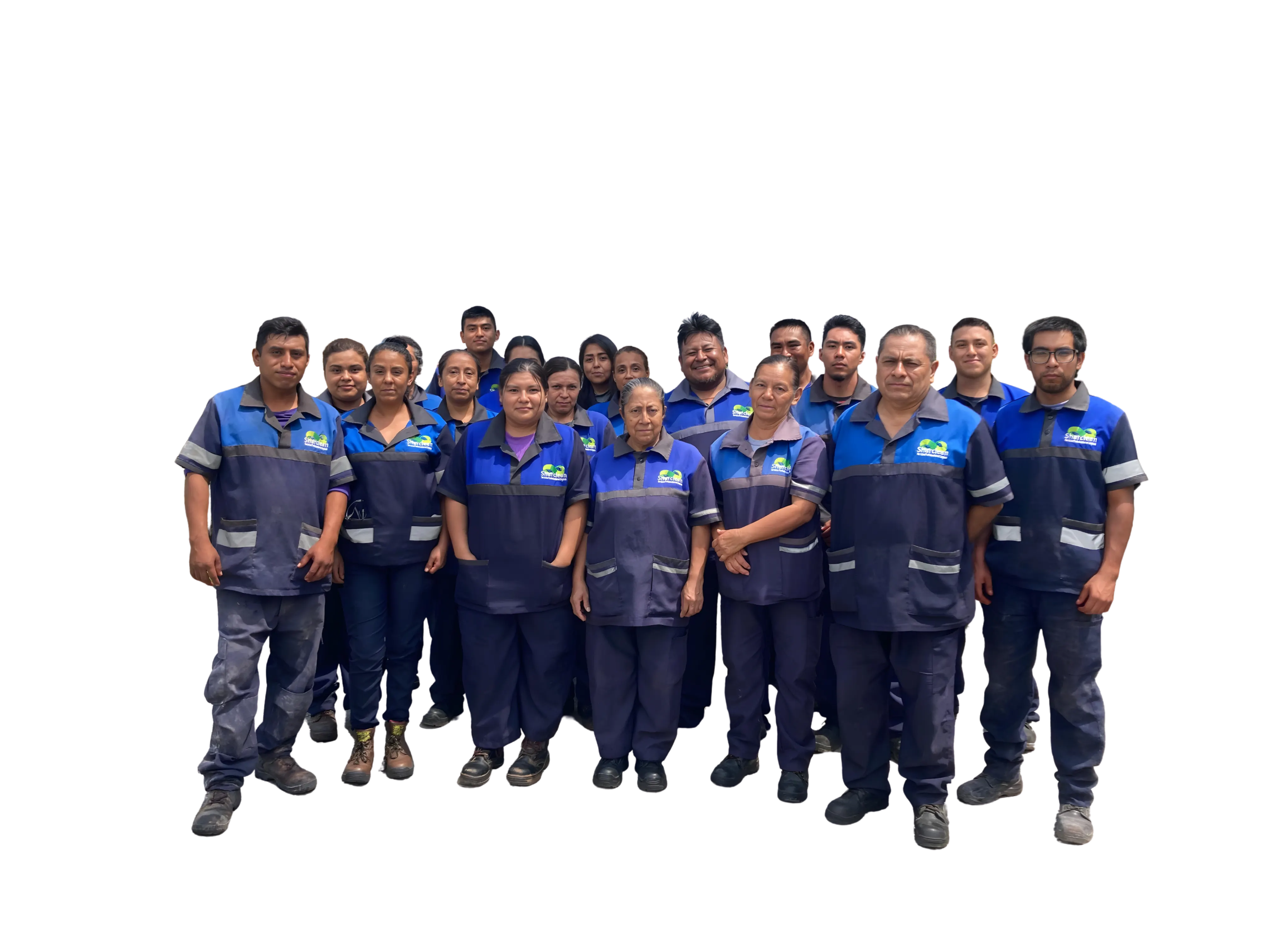 Equipo profesional de Sharclean